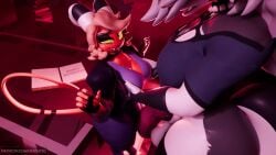 Female Moxxie & Loona (Helluva Boss) Rule 34 Video