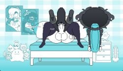 Wife's Bedroom Rule 34 – Creampie & Reverse Cowgirl Animation