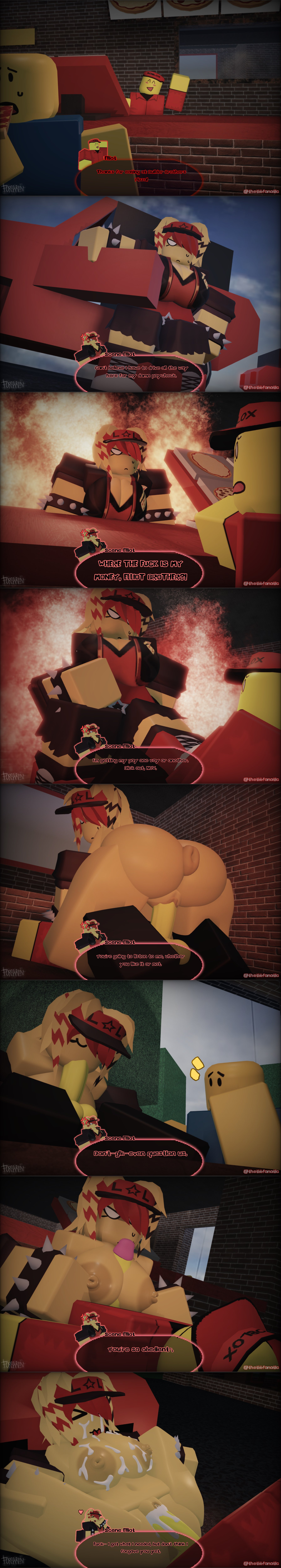 Robloxian & Noob Roblox Game Rule 34 – Titfuck 3D Pic