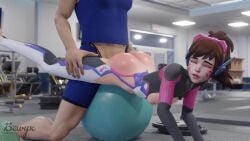 D.va & D.va (Overwatch) Rule 34 Video – Ass