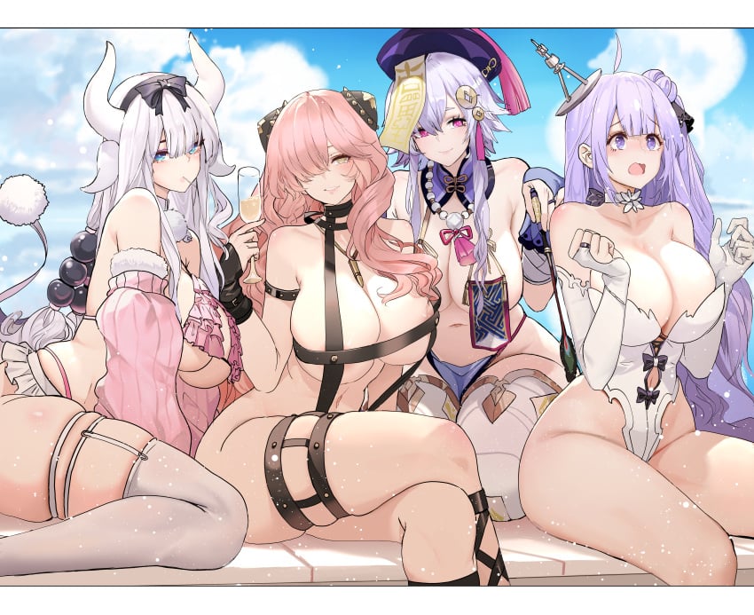 Anya Forger & Kanna Kamui (Azur Lane) Rule 34 – Aged Up