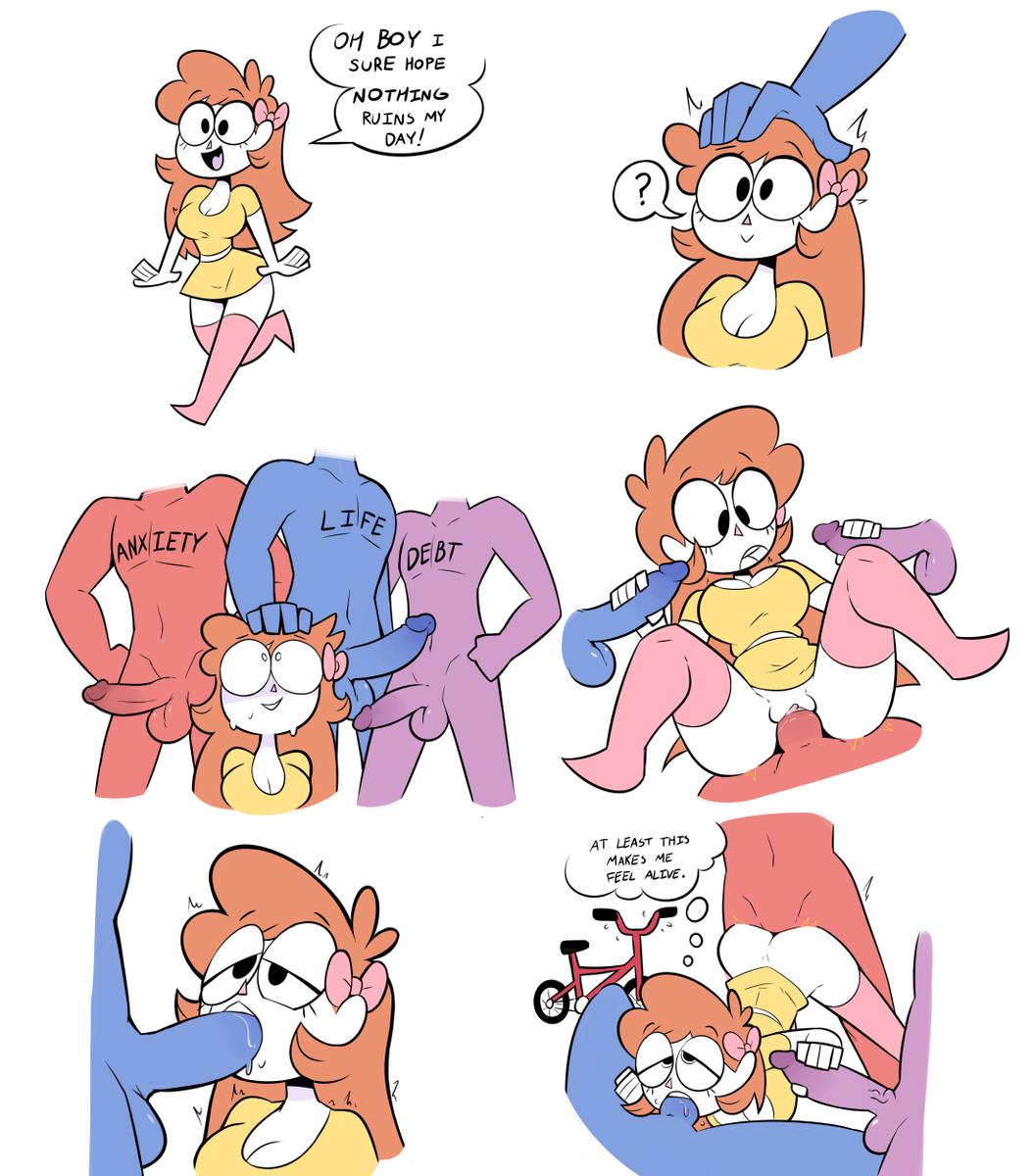 Anxiety & Debt (Owlturd) Rule 34 – Anthropomorphism