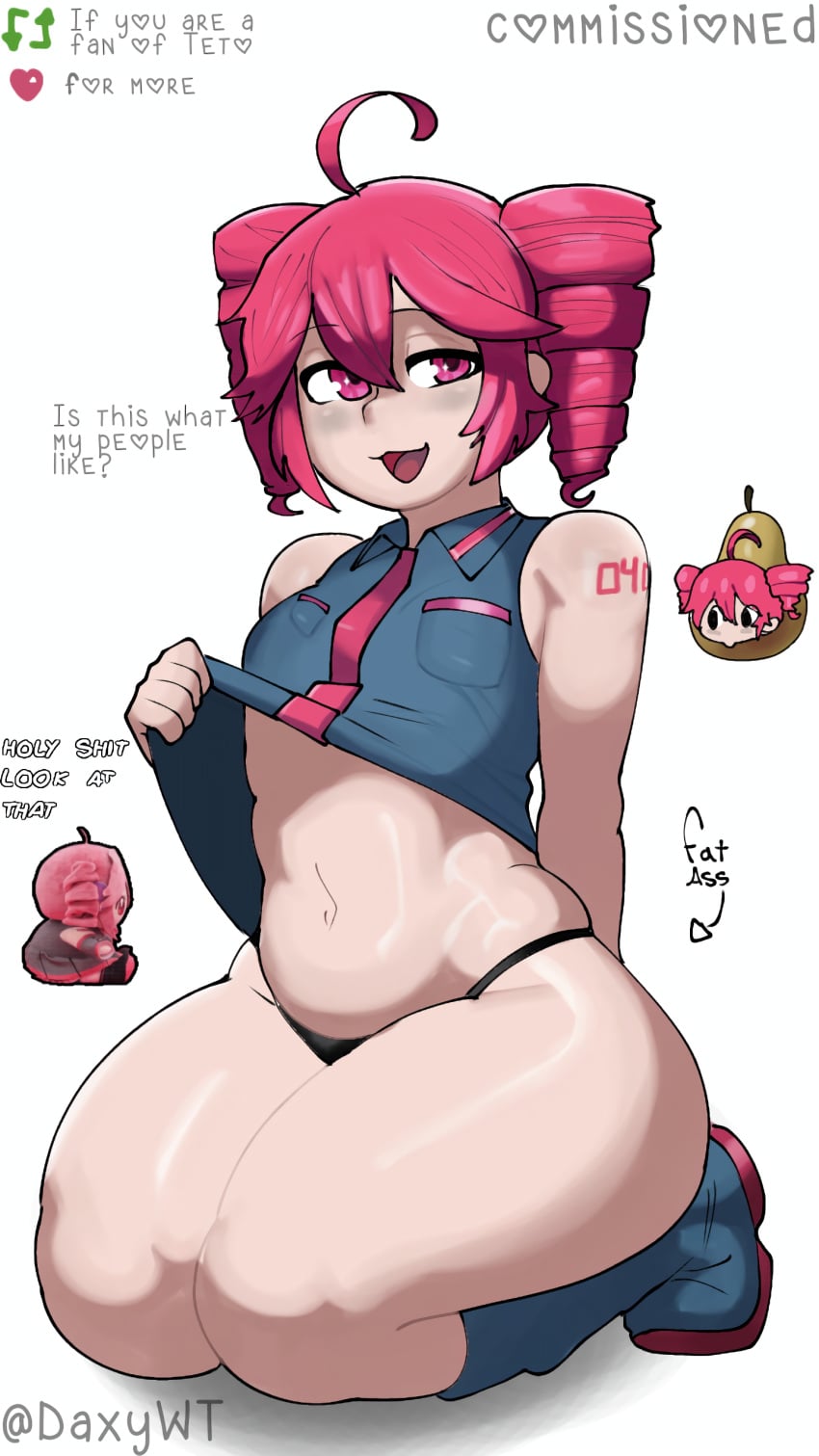 Fatass Teto Plush & Kasane Teto (Utau) Rule 34
