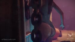 Lara Croft & Lara Croft (Tomb Raider) Rule 34 Video