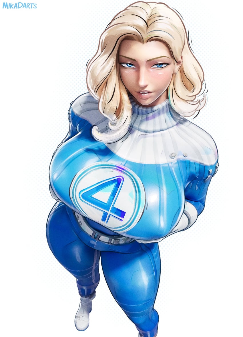 Invisible Woman & Invisible Woman Rule 34 – Big Breasts