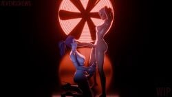 Ashe & Widowmaker (Overwatch) Rule 34 Video – Big Penis