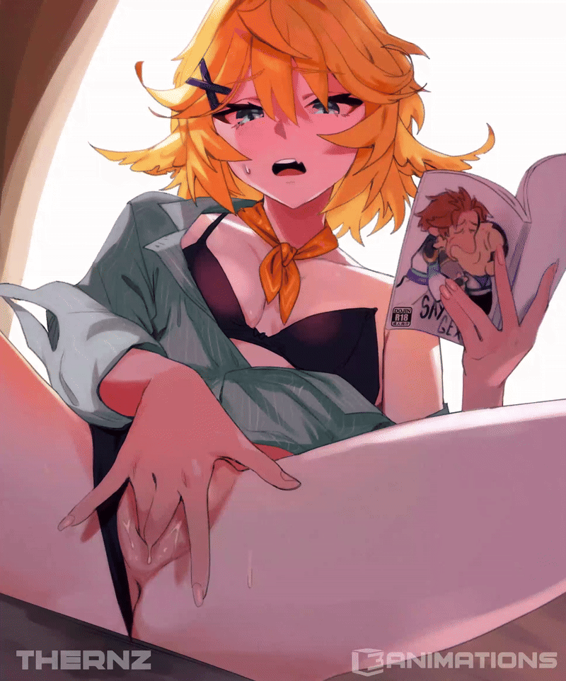 Dokibird Rule 34 GIF – Blonde Hair