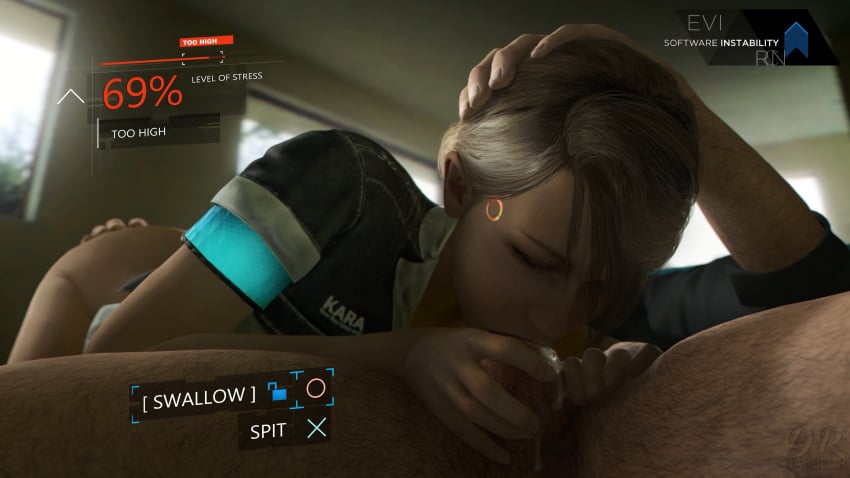 Kara (Detroit: Become Human) Rule 34 – All The Way To The Base