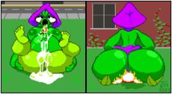 Green Shadow & Peashooter (Plants Vs Zombies) Rule 34 Video