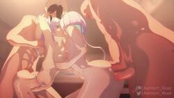 Original Characters & Saki Rule 34 Video – Arm Pull