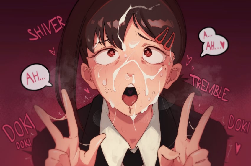 Higashiyama Kobeni & Sloppy Blowjob Devil (Chainsaw Man) Rule 34