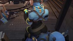 Fempyro & Pyro (Team Fortress 2) Rule 34 Video
