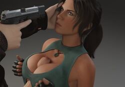 Lara Croft & Lara Croft (Tomb Raider) Rule 34 Video