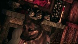 The Elder Scrolls Rule 34 – Cunnilingus 3D Animation