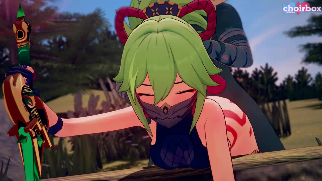 Shinobu Kuki (Genshin Impact) hentai artwork