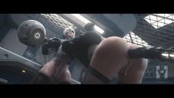 Kaine & Yorha 2b (Nier) Rule 34 Video – Adult