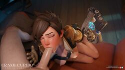 Tracer (Overwatch) Rule 34 Video – Blowjob