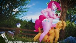 Applejack & Pinkie Pie (Friendship Is Magic) Rule 34 Video