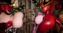 Blood Elf & Draenei (Blizzard Entertainment) Rule 34 Video