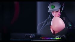 D.va (Overwatch) Rule 34 Video – Alternate Breast Size