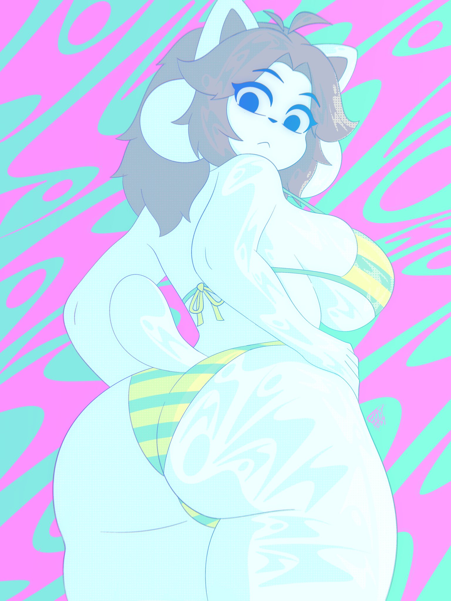 Temmie & Temmie (Deltarune) Rule 34 – Anthro