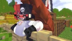 Ellie Walls & Horse (Minecraft) Rule 34 Video – Big Balls