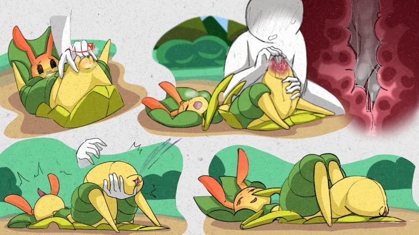 Generation 5 Pokemon & Leavanny (Nintendo) Rule 34
