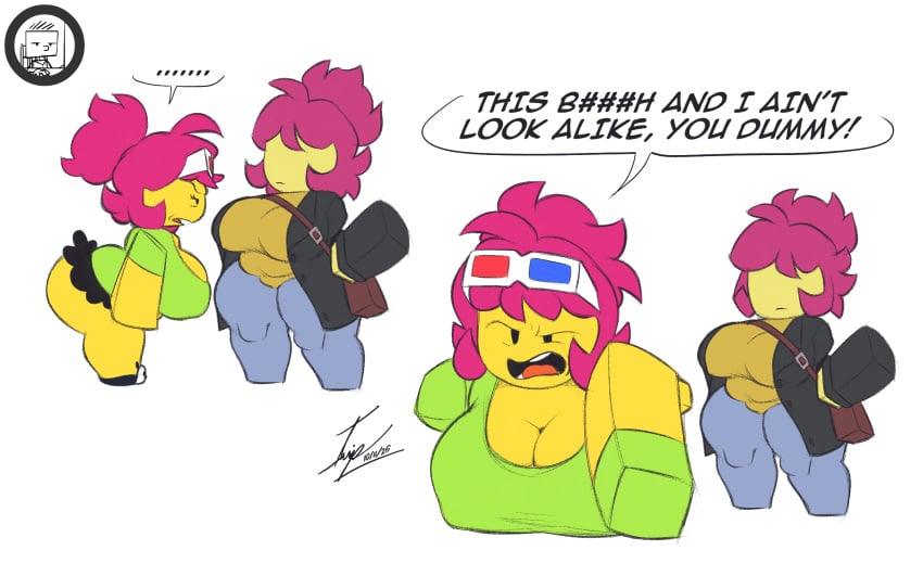 Robloxian & Jane Doe Forsaken Rule 34 – Big Tits Hentai Pic