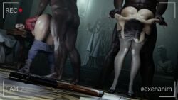 Ada Wong & Claire Redfield (Capcom) Rule 34 Video