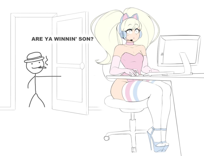 Femboy Gamer Rule 34 – Are Ya Winning Son?