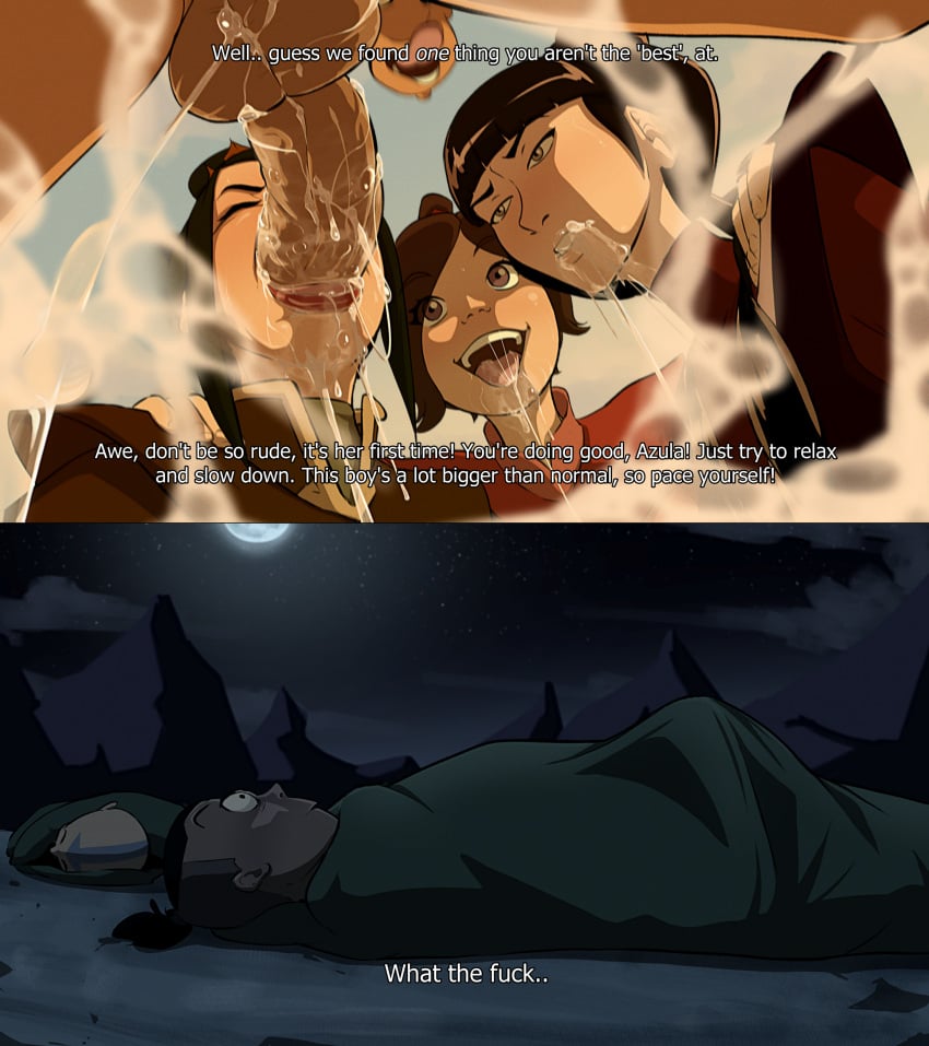 Aang & Azula (Avatar The Last Airbender) Rule 34
