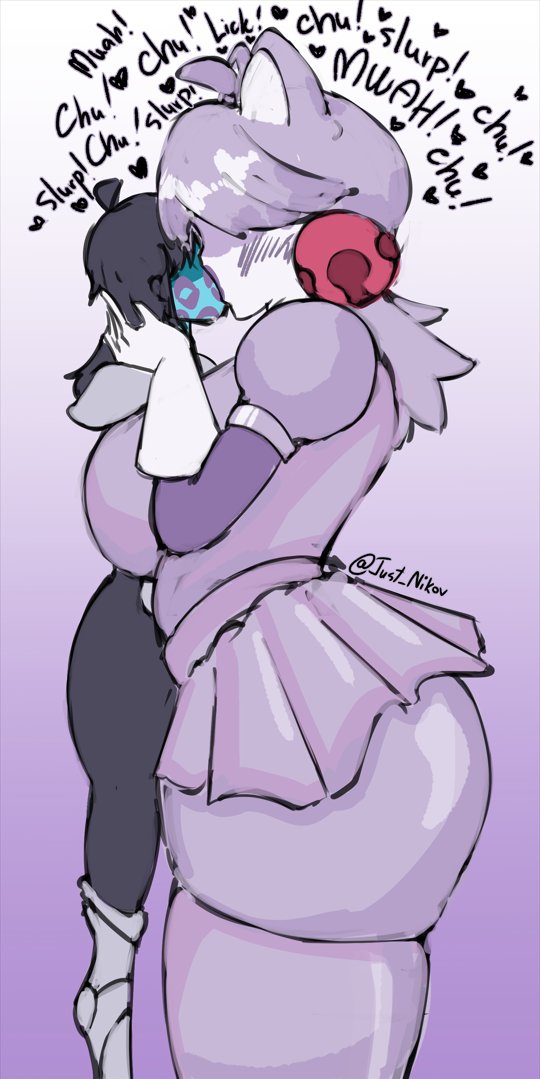 Kris & Mad Mew Mew Deltarune Rule 34 – Big Tits Hentai Pic #3