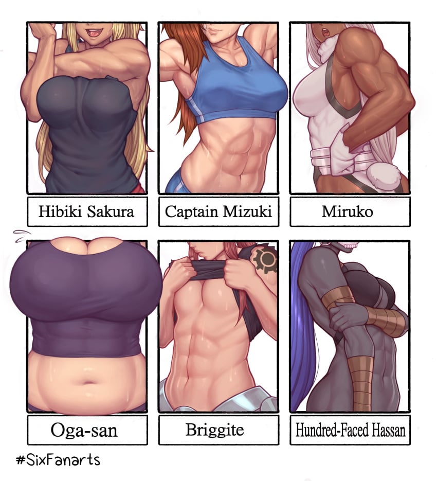 Brigitte & Captain Mizuki (Dumbbell Nan Kilo Moteru?) Rule 34