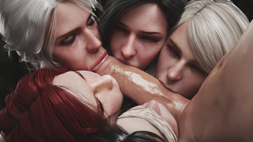 Ciri & Geralt Of Rivia (Cd Projekt Red) Rule 34
