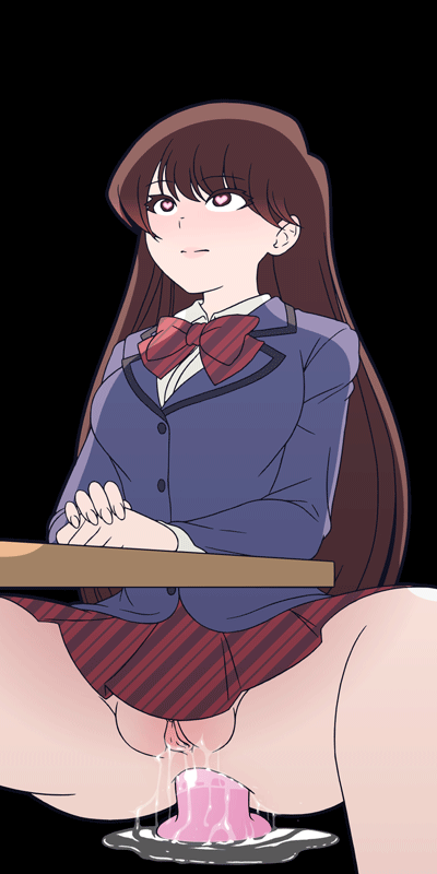 Komi Shouko (Komi-san Wa Komyushou Desu) Rule 34 GIF