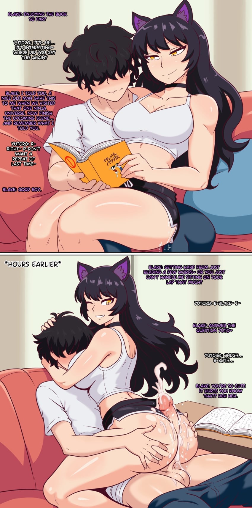 Blake Belladonna RWBY Rule 34 – Thick Thighs Comic
