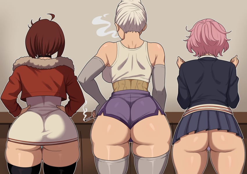 Ayase Momo & Ayase Seiko (Dandadan) Rule 34 – Ass