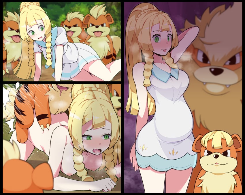 Arcanine & Growlithe (Nintendo) Rule 34 – Areolae