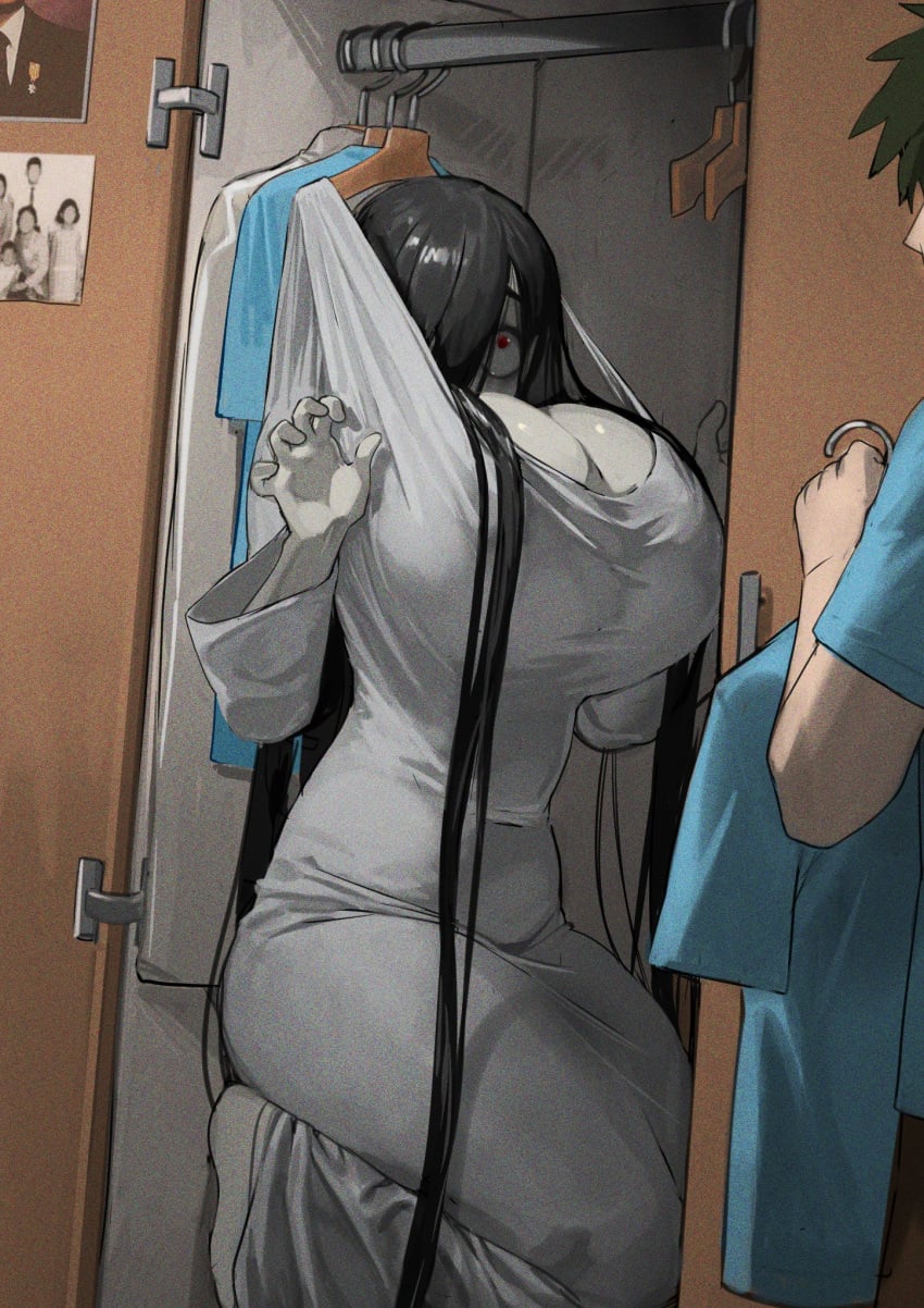 Kunti & Yamamura Sadako (The Ring) Rule 34 – Ass