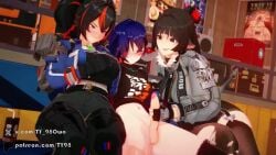 Belle & Jane Doe (Hoyoverse) Rule 34 Video – Big Breasts