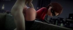 Elastigirl & Helen Parr (Disney) Rule 34 Video