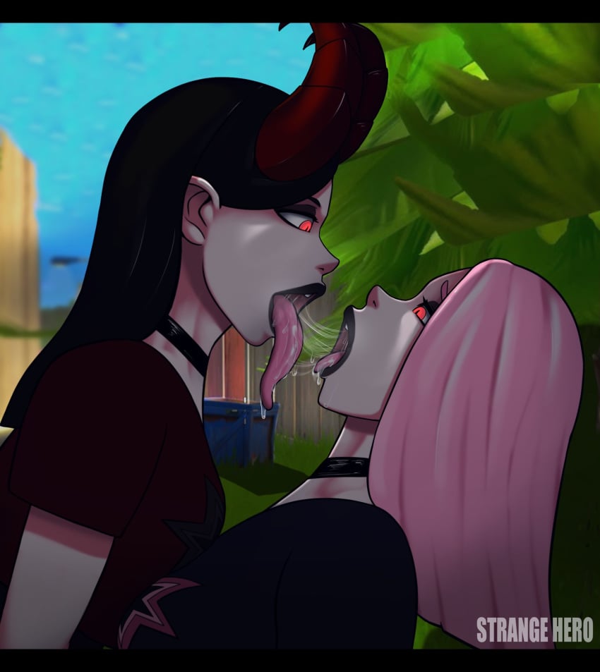 Demon Haze & Haze (Fortnite) Rule 34 – After Kiss