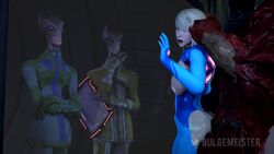Krogan & Salarian (Mass Effect) Rule 34 Video – Against Glass