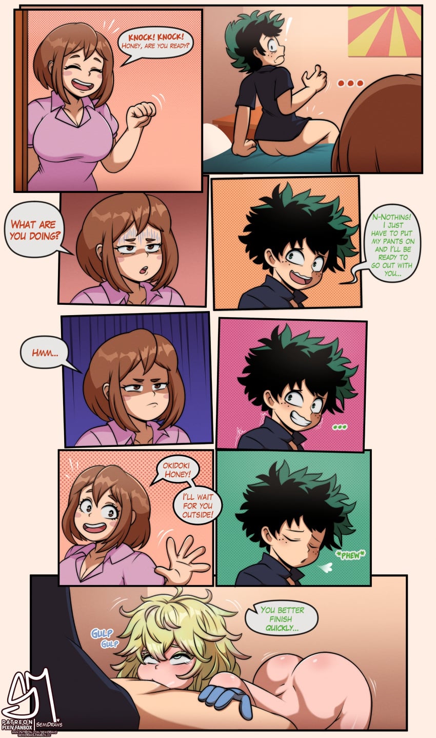 Izuku Midoriya & Ochako Uraraka (Boku No Hero Academia) Rule 34