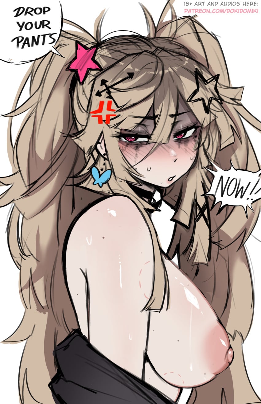 Miki Rule 34 – Big Tits & Blonde Female Hentai Pic by Dokidomiki