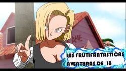 Android 18 & Krillin (Dragon Ball) Rule 34 Video