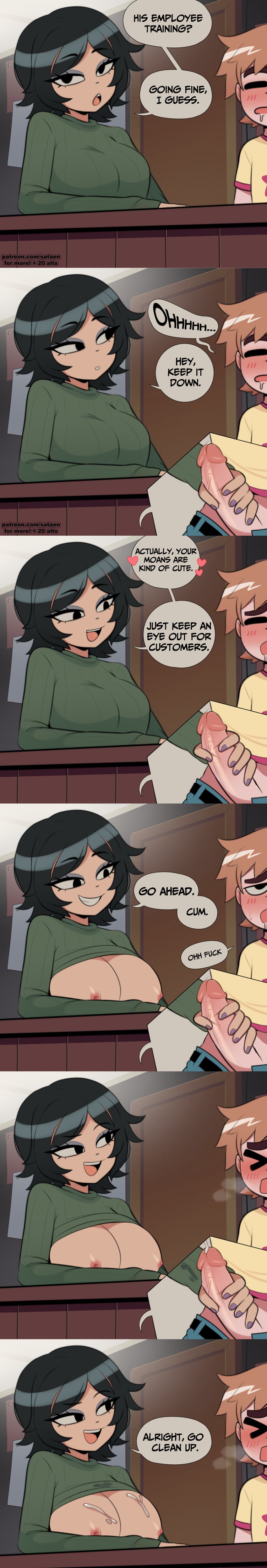 Hollie Hawkes & Scott W Pilgrim (Scott Pilgrim) Rule 34