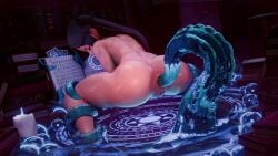 Mona & Slime (Genshin Impact) Rule 34 Video – All Fours