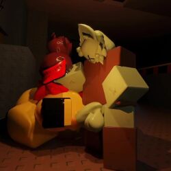 Robloxian & Survivor Rule 34 Video – Anthro