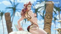 Black Widow & Black Widow (Avengers) Rule 34 Video